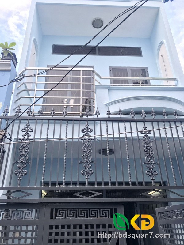 Bán nhà 1 lầu đẹp hẻm 205 Huỳnh Tấn Phát quận 7.